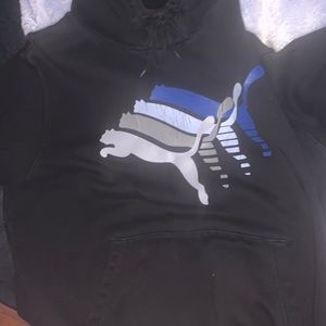 This is a puma hoodie, size m in us. barely used